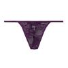 Мужские трусы LEONARDO кружевное бикини M L LL серия 001 [himico] Т-стринги мужские (DPU-темно-фиолетовый, M)