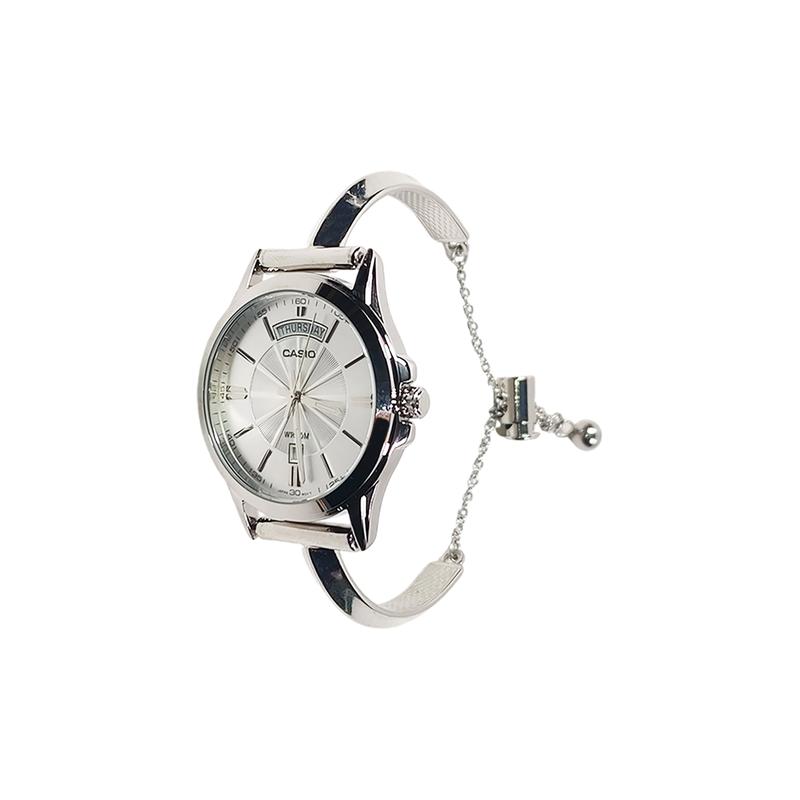 CASIO Customized watch modified series mirror dome instrument fashionable casual all-match trend watch MTP-1381L-7A(Watch5-GaiZhuang-JiaoJingQiongYi)