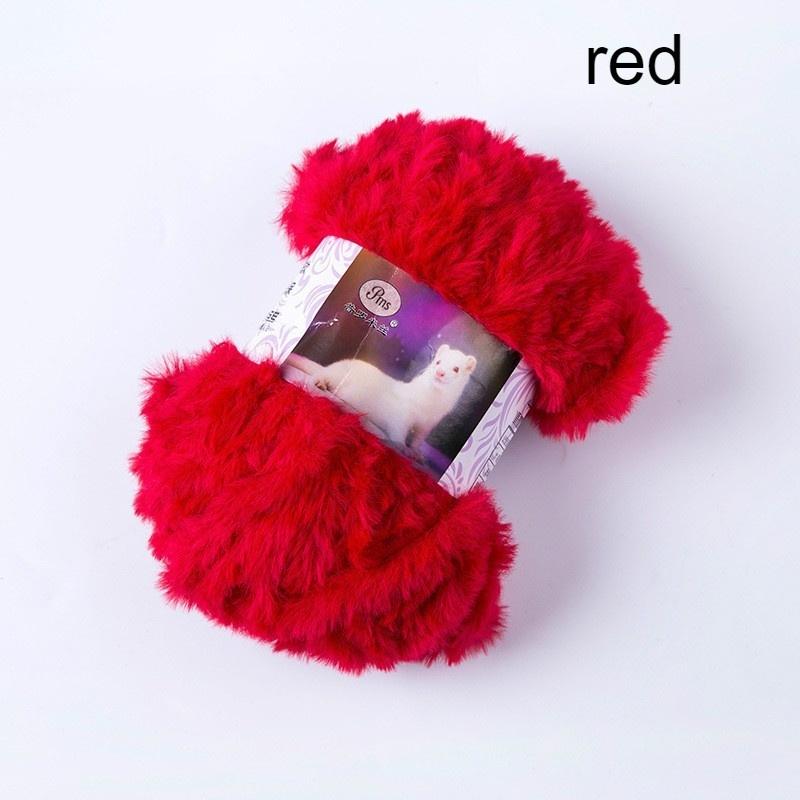 50 г/рулон шерстяной пряжи ручной работы, шарф, свитер, связанный крючком, толстая бархатная нить, шерстяная пряжа «сделай сам»