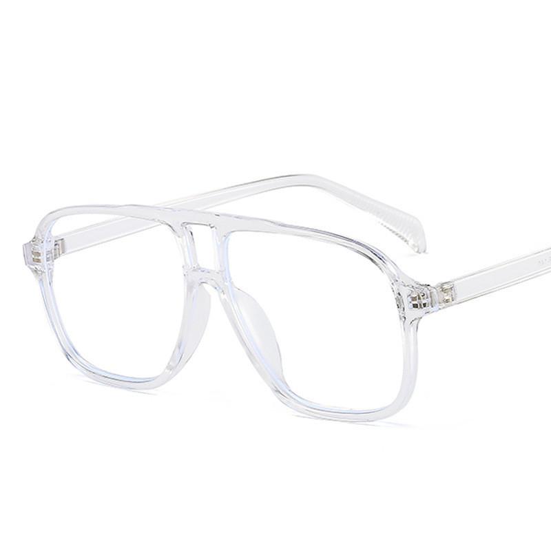 Модная квадратная большая оправа для солнцезащитных очков Женская Мужская Оверсайз Оправа для очков Очки Оправа для очков Для мужчин Для женщин