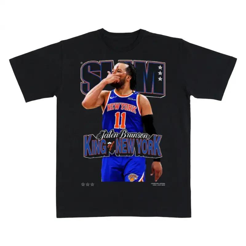 Retro NYC Basketball Graphic T-Shirt, Unisex Oversized Streetwear Style for Fans, Soft Breathable Short Sleeve Top for Summer Game Day