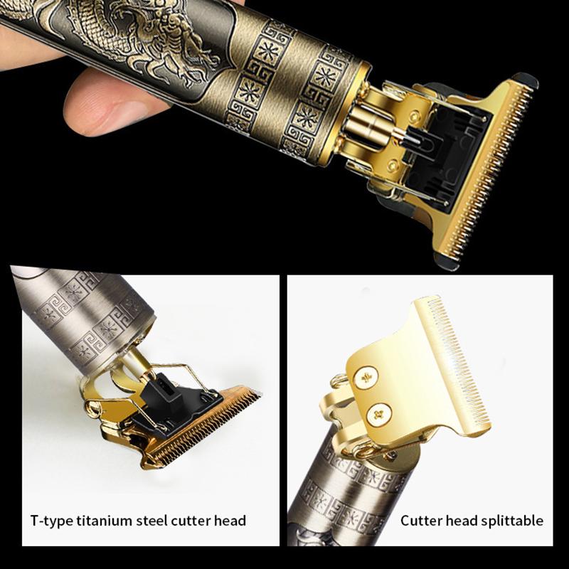 2021 USB электрическая машинка для стрижки волос перезаряжаемая бритва триммер для бороды профессиональная мужская машина для стрижки волос Парикмахерская стрижка бороды