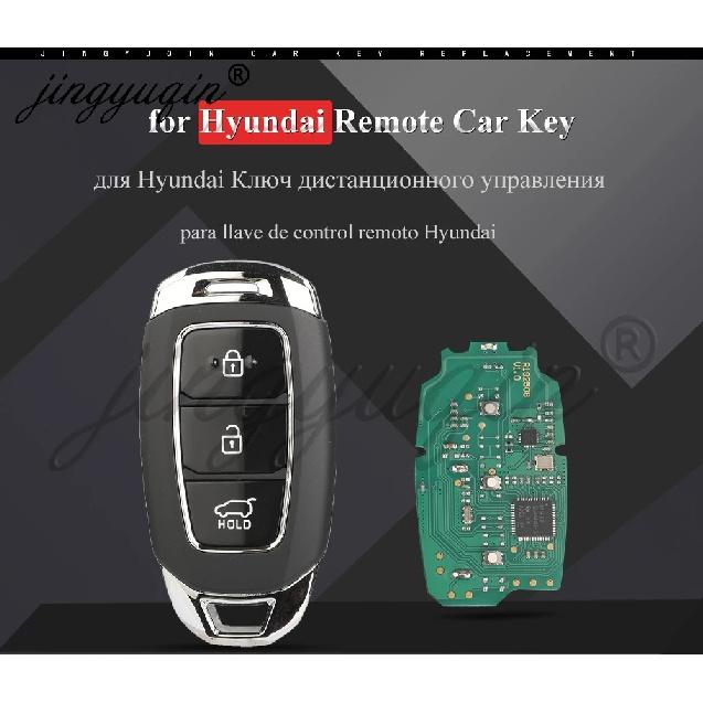 jingyuqin 95440-S0000 Remote Car Key 433Mhz 8A Chip for Hyundai I30 N 2017 2018 2019 2020 Smart Keyless Fob Control SYEC3FOB1608