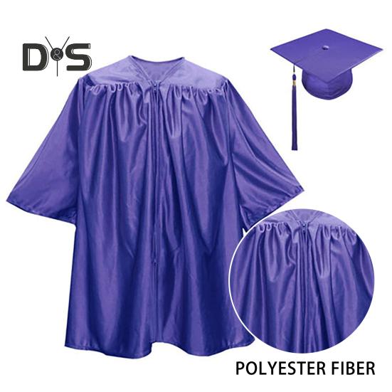 1 комплект, унисекс, детский выпускной халат, шляпа, комплект с застежкой-молнией спереди, свободная кисточка, годовая бирка, платье для выпускного в детском саду, кепка, комплект с кисточками