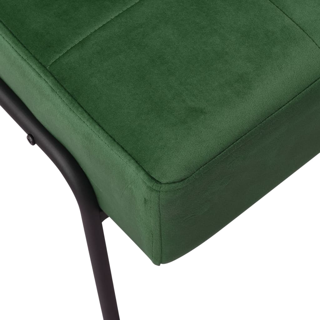 Relax Chair 65 x 79 x 87 cm Dark Green Velvet