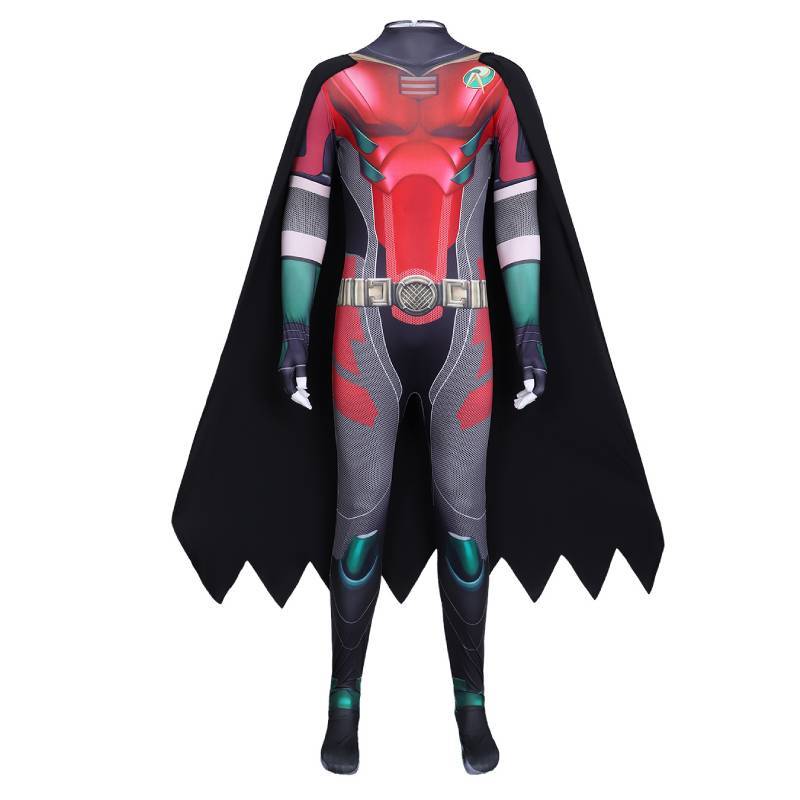 Косплей костюм Робина из DC Titans из полиэстера для аниме ролевых игр