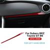Carbon Fiber Style Interior Moulding for Subaru BRZ Toyota GT86 2012-2020 LHD RHD Dashboard Strip
