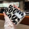 Роскошный черный тонкий мягкий чехол с принтом губ для Samsung S24 FE S23 Ultra S22 A55 A16 A54 A15 A35 A34, защита объектива, противоударный матовый чехол для телефона из ТПУ