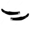 Car Front Bumper Lip Spoiler Splitter Diffuser For BMW F20 F21 M-Sport 120d 120i M135i 2012-2015 Pre-LCI Black Body Kits Tuning