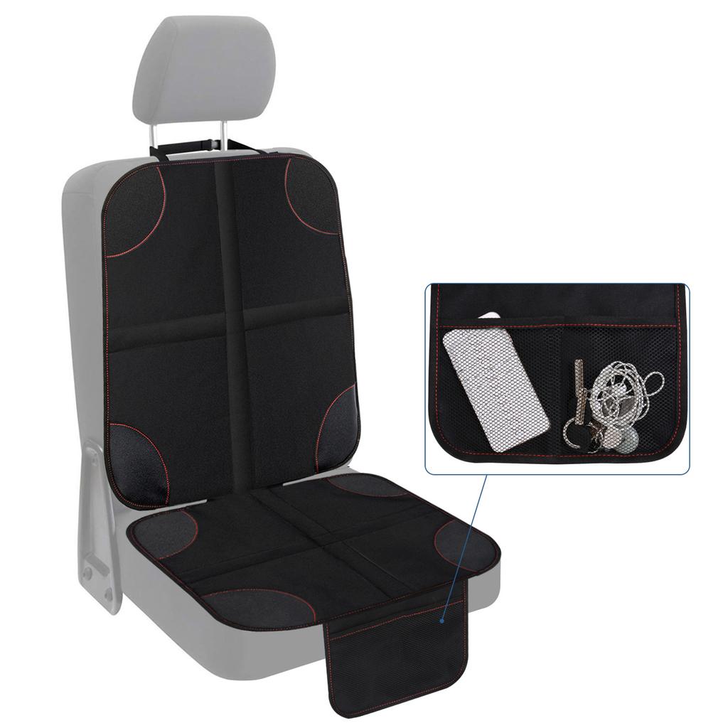 Universal Child Safety Seat Anti-Slip Anti-Scratch Mat Pads Waterproof Car Seat Protective Cover for-Baby Kid Protection