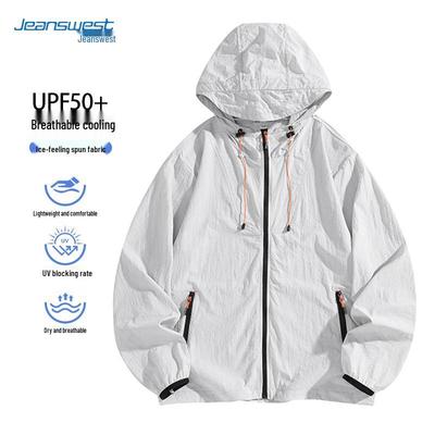 Унисекс куртка Jeanswest из ледяного шелка с защитой от солнца UPF50+