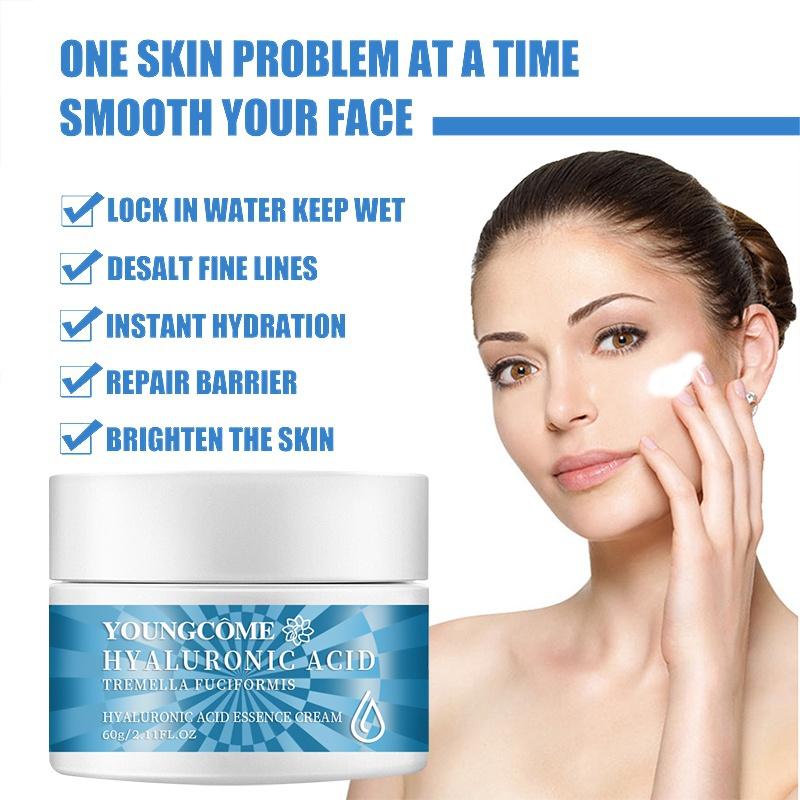 Крем-эссенция с гиалуроновой кислотой, увлажняющий питательный крем, уменьшает морщины, осветляет кожу, крем для лица, уход за кожей лица