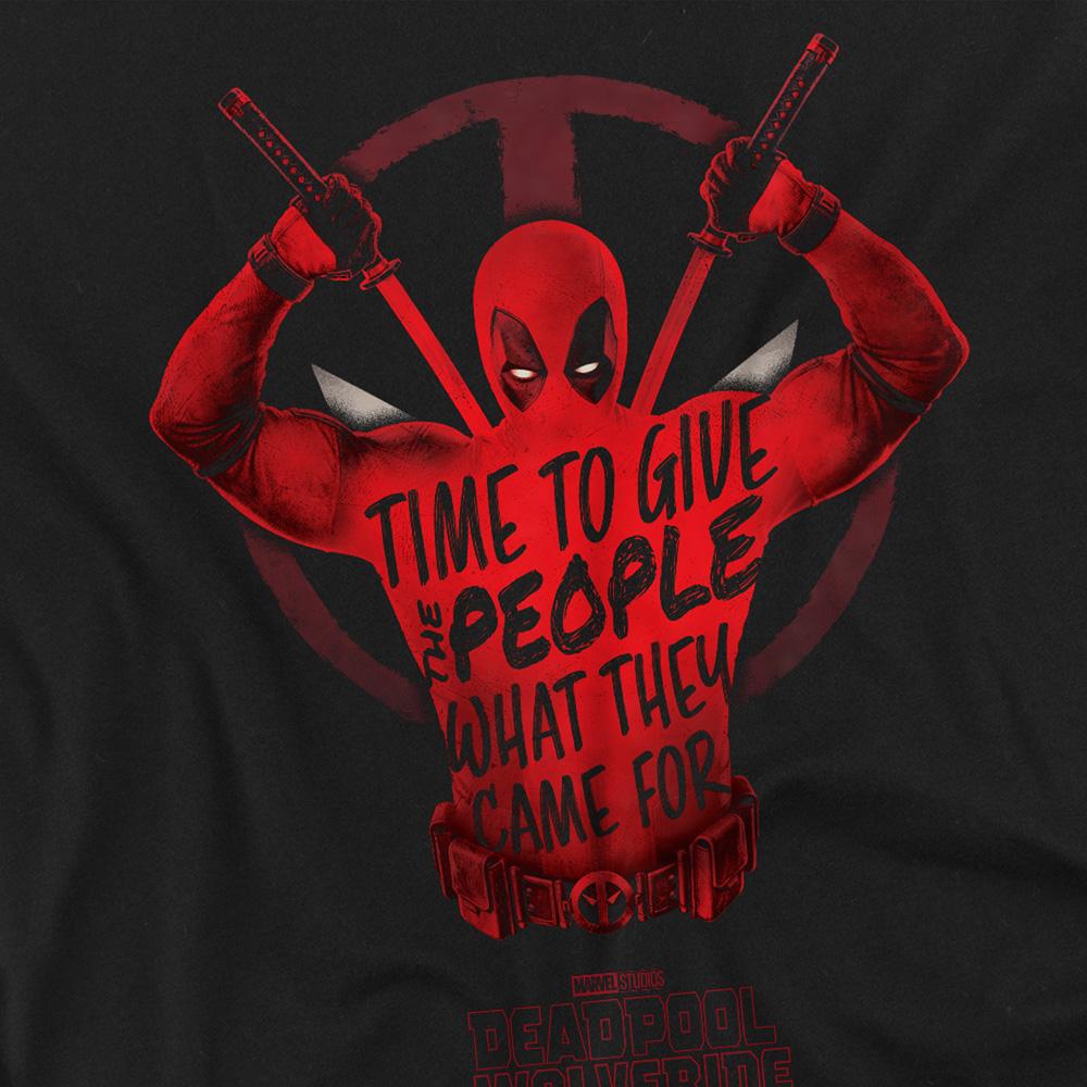 Deadpool & Wolverine Унисекс Футболка для взрослых Give The People Deadpool