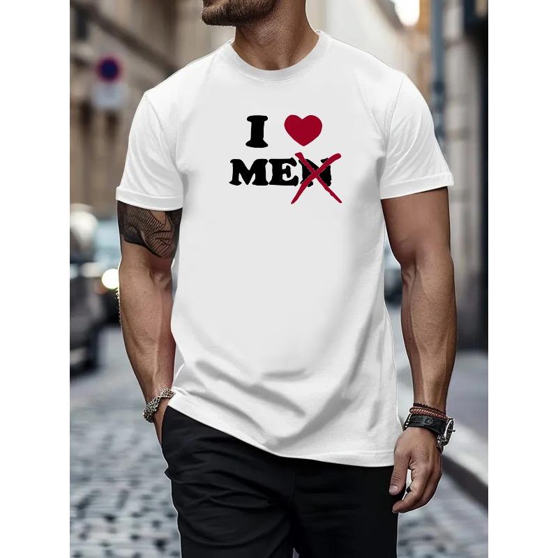 Summer Men's Fashion Pattern Short Sleeve T-Shirt