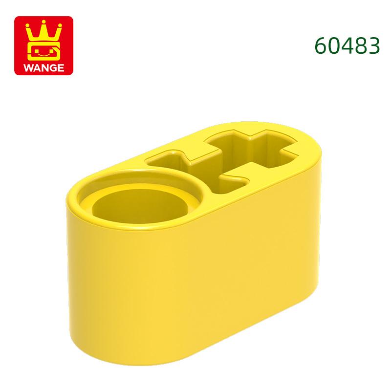 Non-Toxic 217Pcs/Lot No.60483 Beam Thick Bricks 1X2 Axle Holes Block Moc Color Accessories Compatible With Brick Diy Children'S Toy