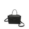 Solid Color Pu Crossbody Bag Women With Lock Closure Mobile Pocket Use Casual