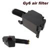 Воздушный фильтр впускной очиститель для двигателя GY6 150cc 157QMJ Мотоцикл Квадроцикл Багги Скутер Мопед Воздушные фильтры 7