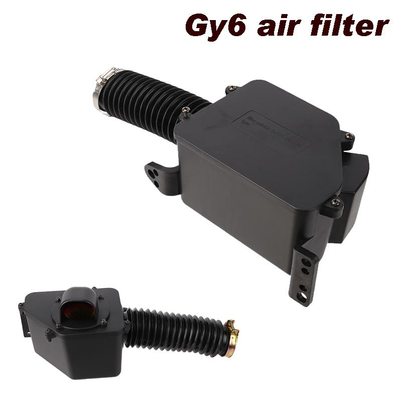 Воздушный фильтр впускной очиститель для двигателя GY6 150cc 157QMJ Мотоцикл Квадроцикл Багги Скутер Мопед Воздушные фильтры 7