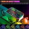 Usb Car Charger Bluetooth-compatible 5.0 Fm Transmitter Mp3 Player F4u Disk/tf Card F4 Colorful