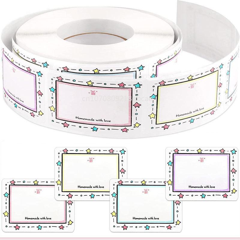 250 шт./рулон кухонные наклейки для классификации этикеток этикетки даты хранения продуктов питания в холодильнике для контейнера сумки банки маркировка упаковки