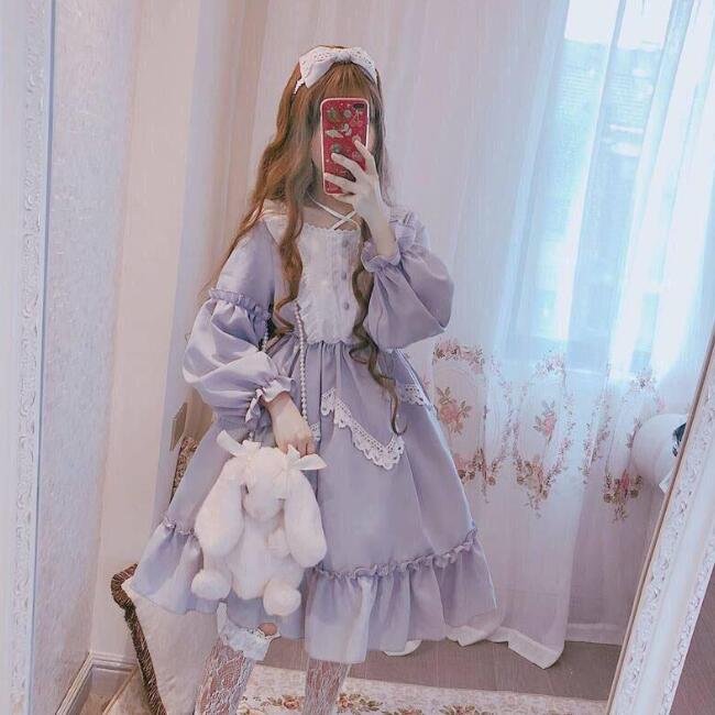 Lolita Dresses for Girls New Japanese Students Lolita Dresses