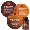 Saw Palmetto Blend Dietary Supplement, With Stinging Nettle Leaf Powder, 120 Capsules