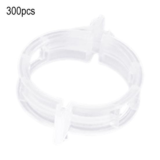 100/200/300/400/500 шт. зажимы для поддержки садовых растений, зажимы для винограда, томатов, зажим для фиксации стебля овощной лозы, зажим для вертикальной плетистой решетки для цветка и тыквы