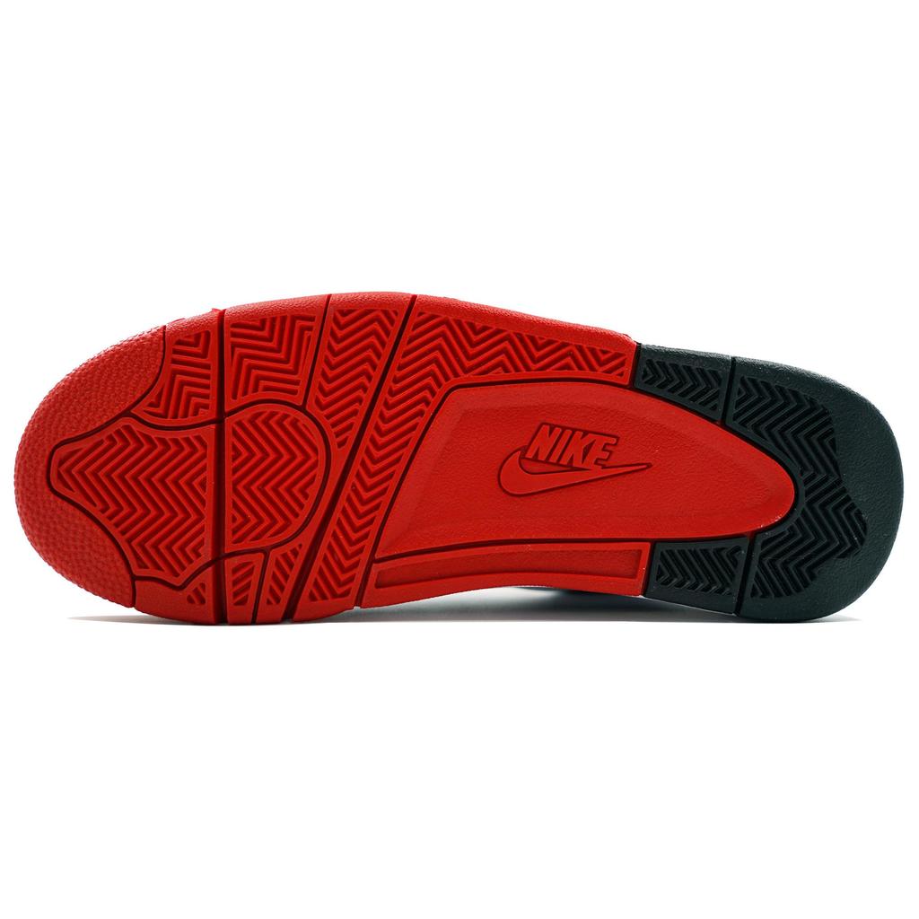 Nike Flight Legacy Даджи, Чародейка Тысячи Цветов Высокие Винтажные Баскетбольные Кроссовки Унисекс Красный Черный Белый BQ4212-100(Команда113-)