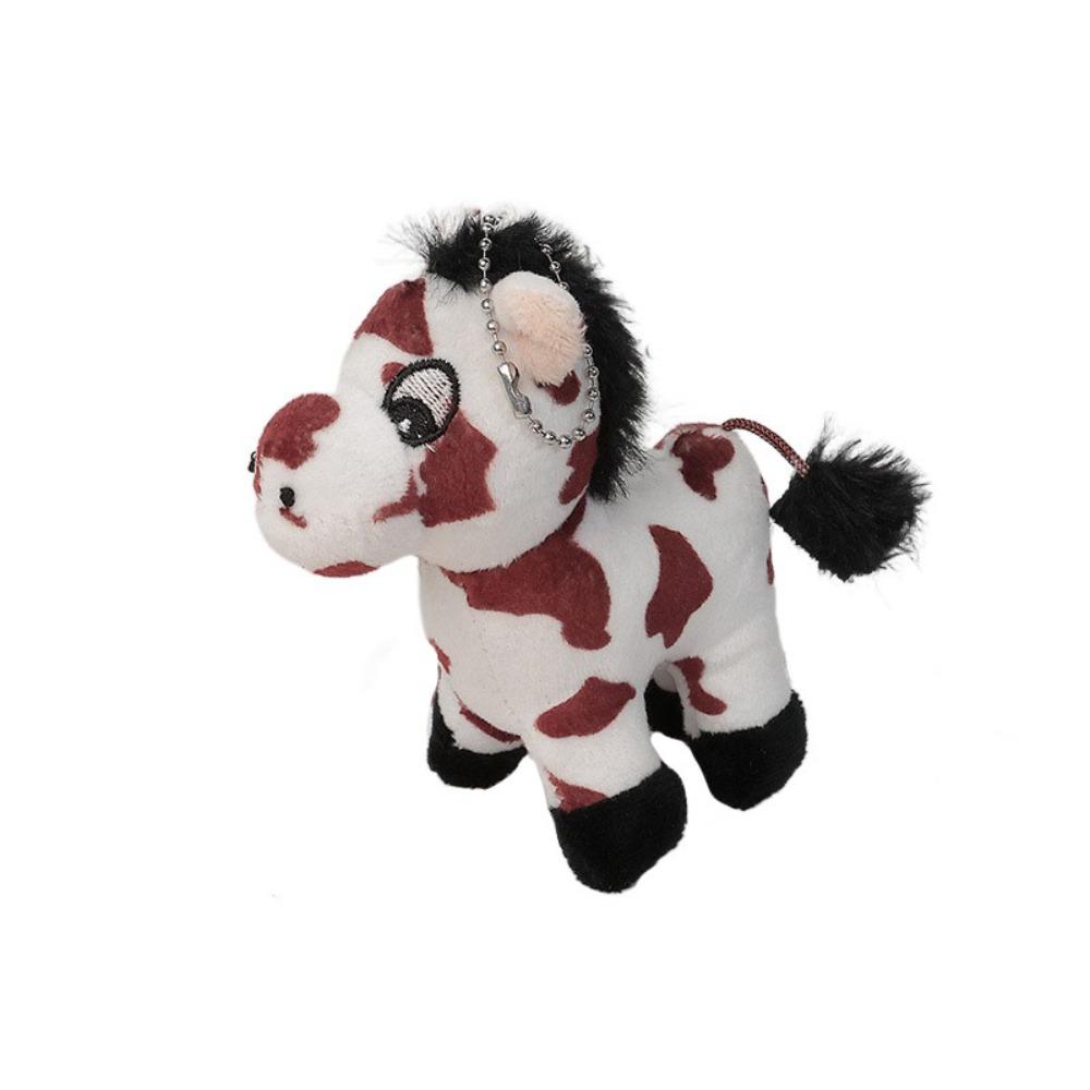 Hanging Decoration Plush Horse Keychain Stuffed Animal Little Horse Keychain Bag Pendant