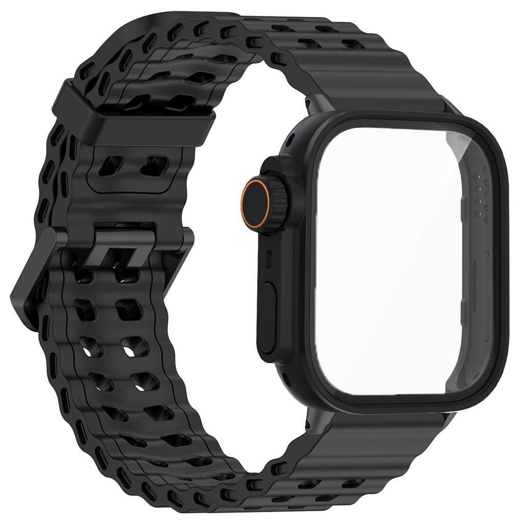 Морской ремешок+ПК чехол для Huawei Watch Fit4 4 Pro Двухцветный ремешок Ghange To Ultra Чехол для Huawei Fit 3 Аксессуары для умных часов