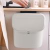 Hanging Trash Can Compost Bin for Kitchen Cabinet Door Waste Bucket Household