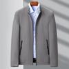 Мужские весенние и осенние тонкие мужские пиджаки с лацканами, пиджаки для руководителей, одежда для пап среднего возраста, деловые топы для государственных служащих