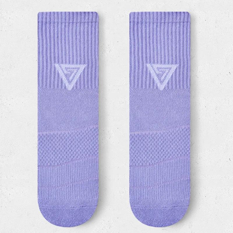 1 пара новых велосипедных носков высокого качества, компрессионные носки для мужчин и женщин, футбольные носки, баскетбольные, для бега на открытом воздухе, профессиональные