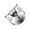 3-Jaw Lathe Chuck, 10'', Self-Centering Lathe Chuck, 0.24-9.84 in/6-250 mm Clamping Range with T-key Fixing Screws Hexagon Wrench, for Lathe 3D