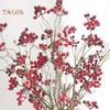 TK 1Pc American Cranberry Berries Small Fresh Artificial Fake Flower Wedding Decor