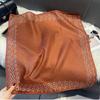 Luxury Square Silk Scarf For Women Hijab Hair Bands Neckerchief Paisley Satin Shawl Ribbon Headband Fashion Wraps Bandana