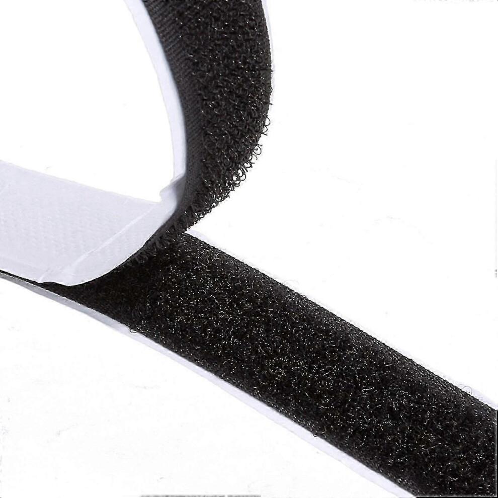 5 Metre Self Adhesive Hook and Loop Tape for Crafts, Cable Management and Home Organisation
