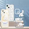 Милый и красивый чехол Cinnamoroll для Xiaomi Redmi 15C Note 15 Pro 14C Note 14 13 12 10 11 Pro Plus 11S 13C 12C 5G 4G Прозрачный корпус