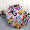 Disney Princesses Themed Automatic Opening and Closing Umbrella, Brightly Colored 8-rib Portable Umbrella, Suitable for Men and Women, A Per