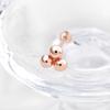 14K Piercing Daily Gold Needle Ball Rose Gold