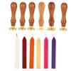 Wax Seal Stamp Kit Clear Pattern Classic Sealing Kit for Envelopes Invitations Weddin