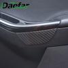 Daefar подлокотник для дверей из углеродного волокна, коробка для хранения, подходит для Ford Focus 3 4 MK3 MK4 2012-2017, ручка передней двери автомобиля