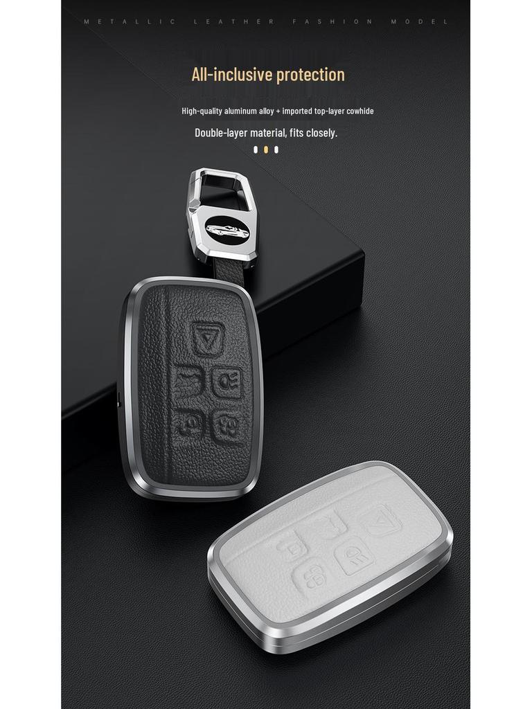 Key Case for Land Rover & Range Rover: Sport, Executive Edition, Discovery 4/5, Evoque, Defender Models