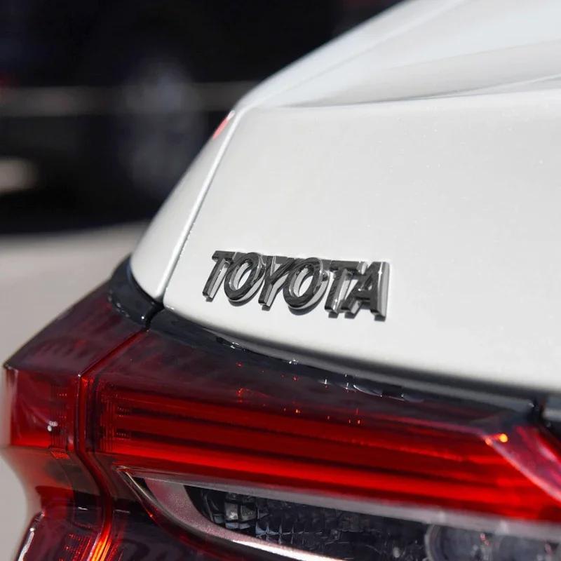 Горячий Для Toyota 3D ABS Наклейка на багажник автомобиля Значок Эмблема Декоративные наклейки для Toyota Chr rav4 Yaris prius avensis Corolla Camr