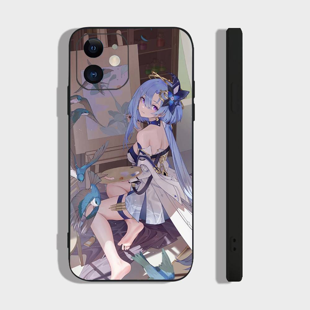 Анимированный Чехол для Телефона Griseo Game H-Honkai Impact 3rd Для IPhone 17 Air 16 15 14 13 Pro Max 11 12 Черный Силиконовый Чехол