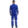 Mens Unisex Cotton Work Overalls One-piece Jumpsuit Dustproof Workshop Uniforms Dungarees Multi-pocket Coveralls Work Wear