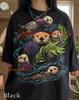 Sea Otter Sea Urchin Kelp Marine Life Comfort Colors® Tshirt, Ocean Animal Lover Wildlife Nature Retro Art Vintage Faded Graphic Tee