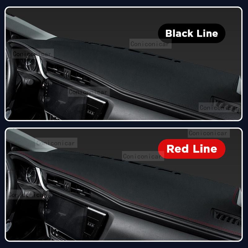 For Nissan Kicks 2016- 2018 Car Dashboard Cover Mat Dash Board Sun Shade Pad Anti-UV Artificial Leather Accessories