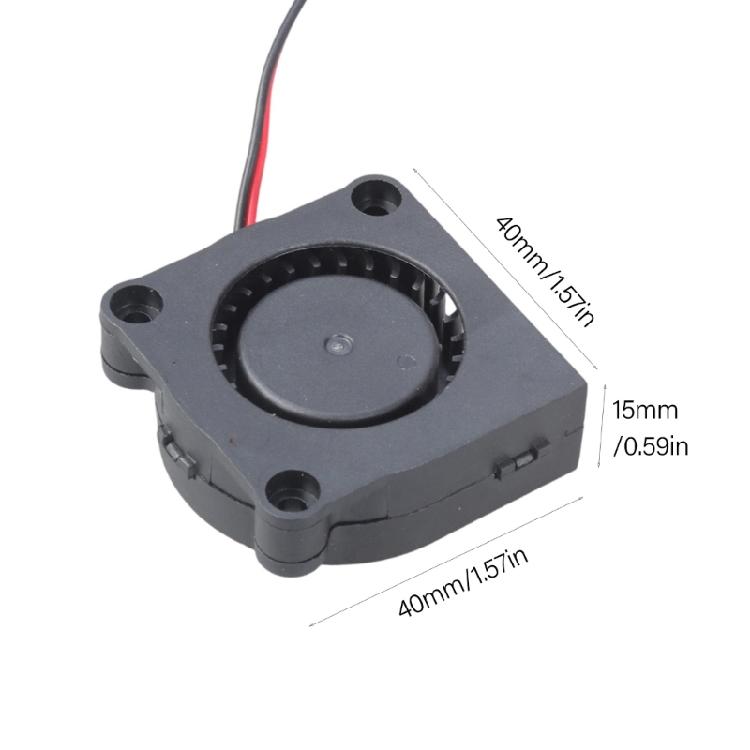 Router Cooling Fan PC Coolers TV Box Wireless Quiet 12V Power 40mm Fan Protective Net for Router Modem TV Box
