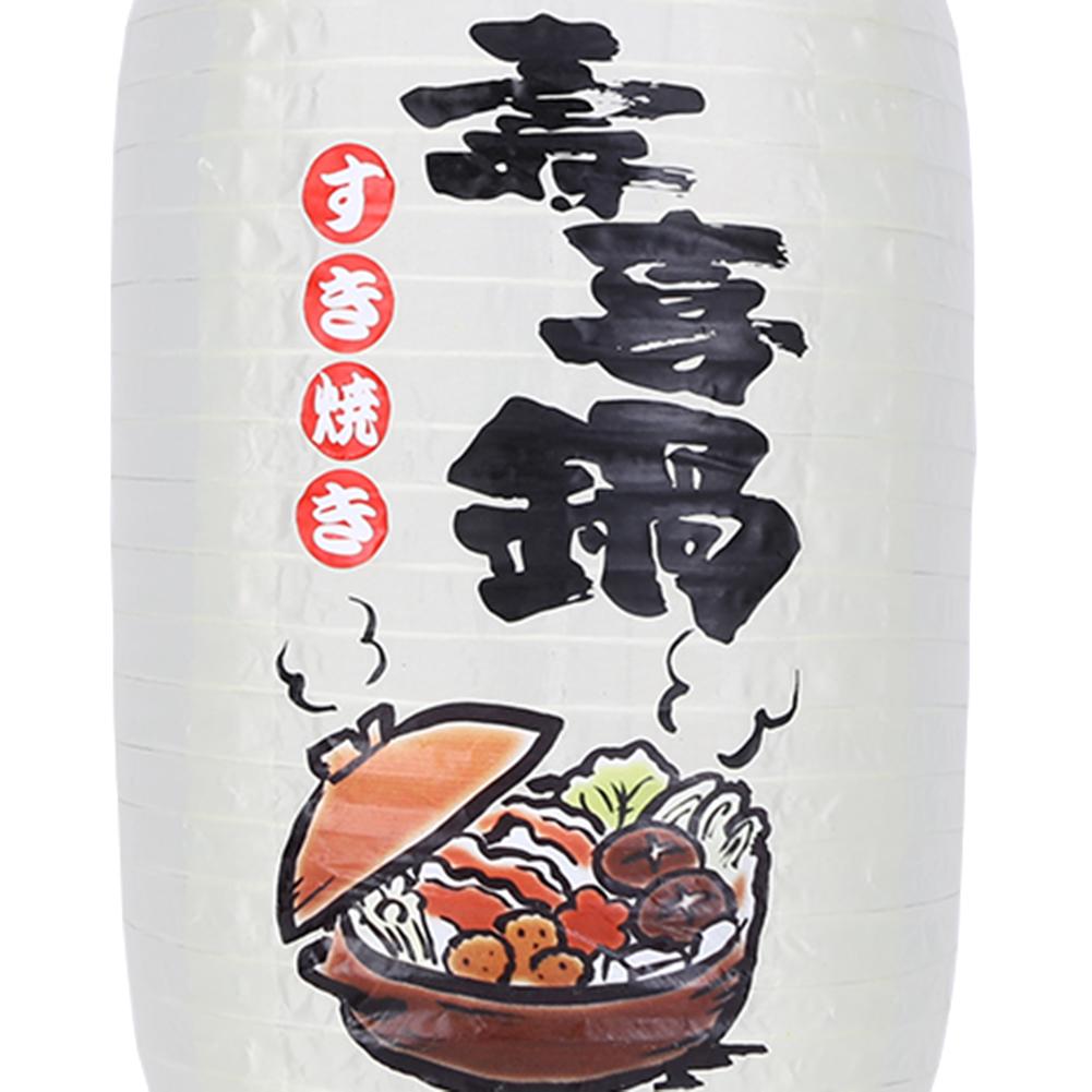 Cloth Decorative Lanterns Waterproof Without Light Outdoor Lanterns Long-term Use Hook 2 Sides Painting for Holiday Decoration